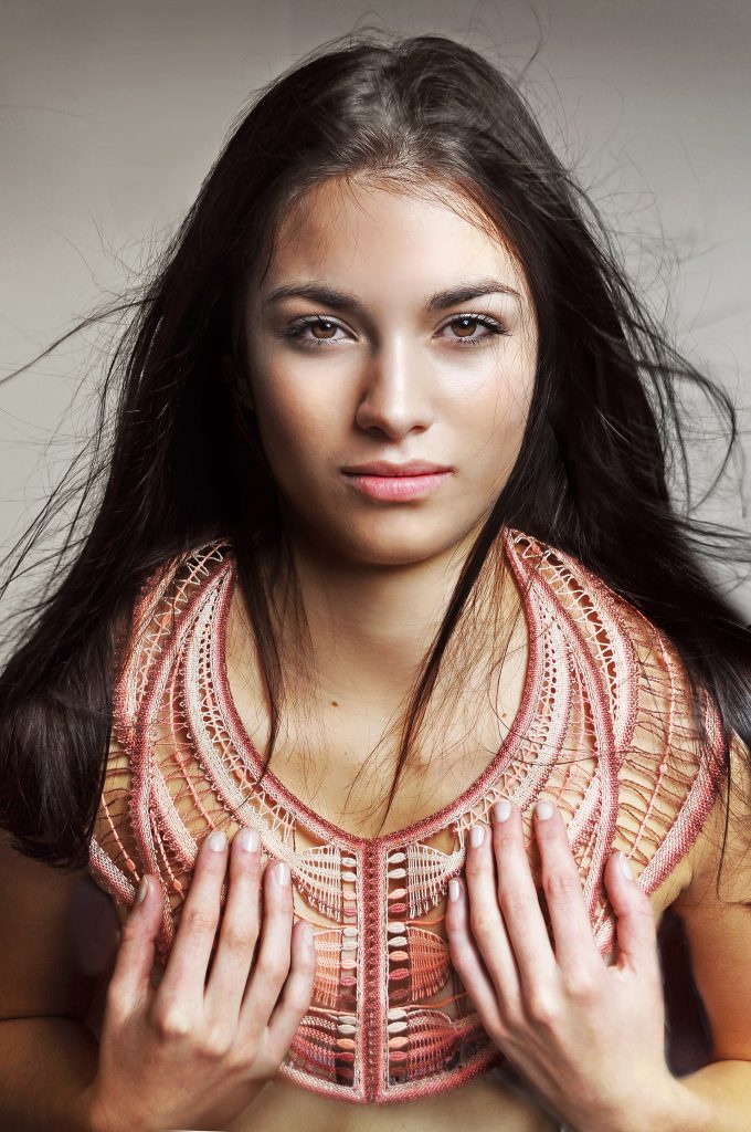 Límec, bavlna, paličkovaná krajka, 2015