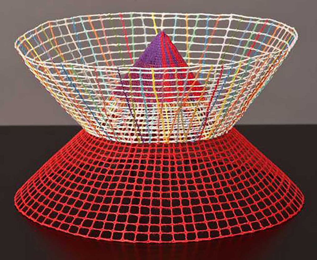 Splynutí, paličkovaná krajka, 2013