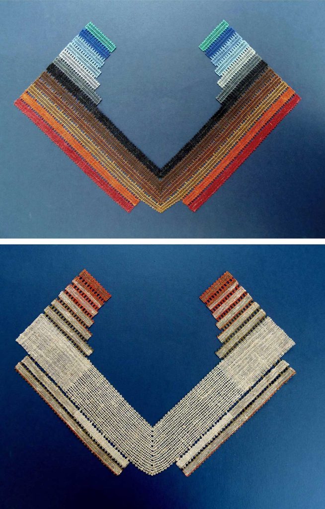 Límce, len, 30×15 cm, paličkovaná krajka, 2008–2009