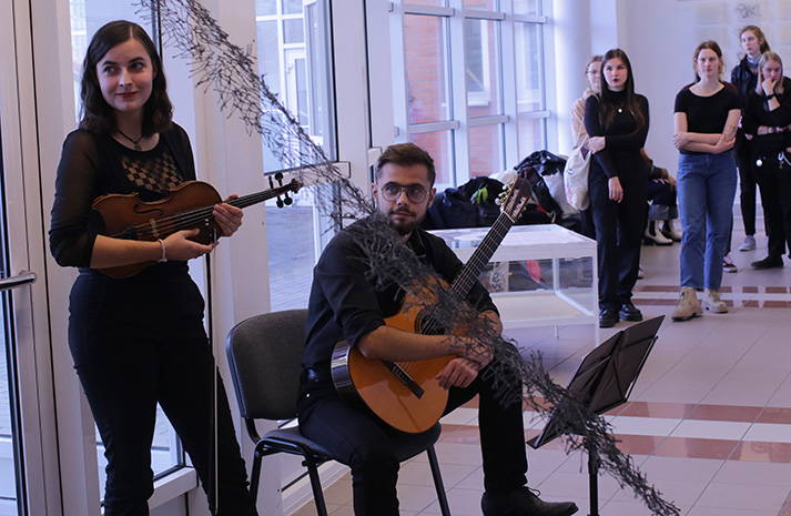 Z vernisáže, Foto: T. Severová, Ph.D.