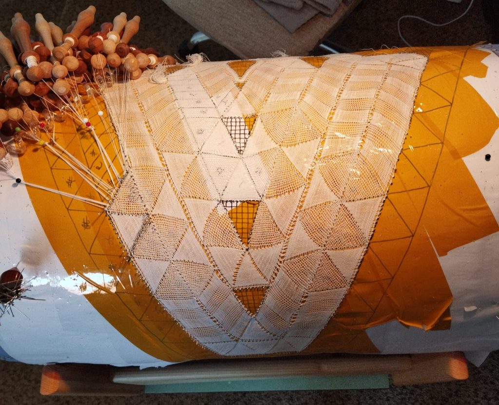 Replika krajky Marie Sedláčkové – Serbouskové (1895-1965)