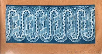 Návrh krajkové pokrývky od Marie Sedláčkové Serbouskové