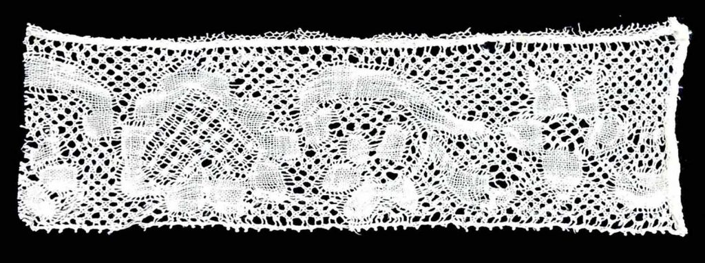 Valenciánská krajka z Čech z roku 1760