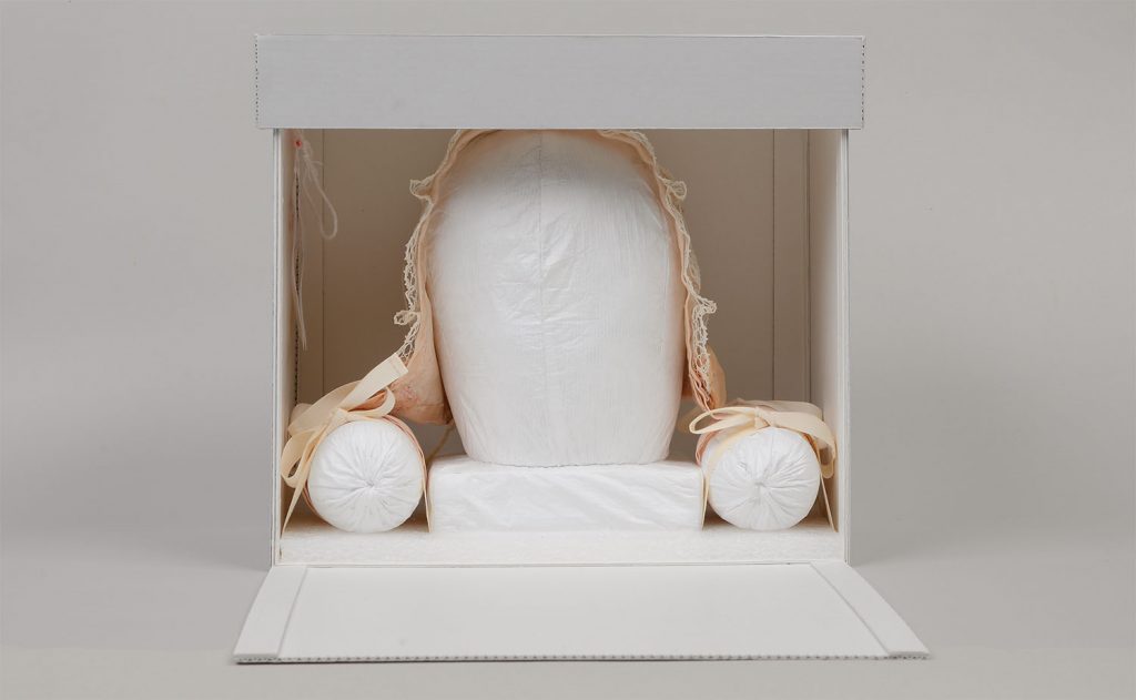 Adjustace čepečku pro uložení v depozitáři