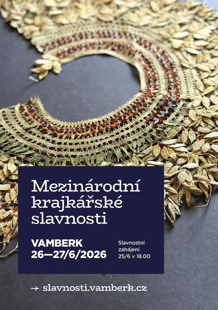 Mezinárodní krajkářské slavnosti, Vamberk – plakát