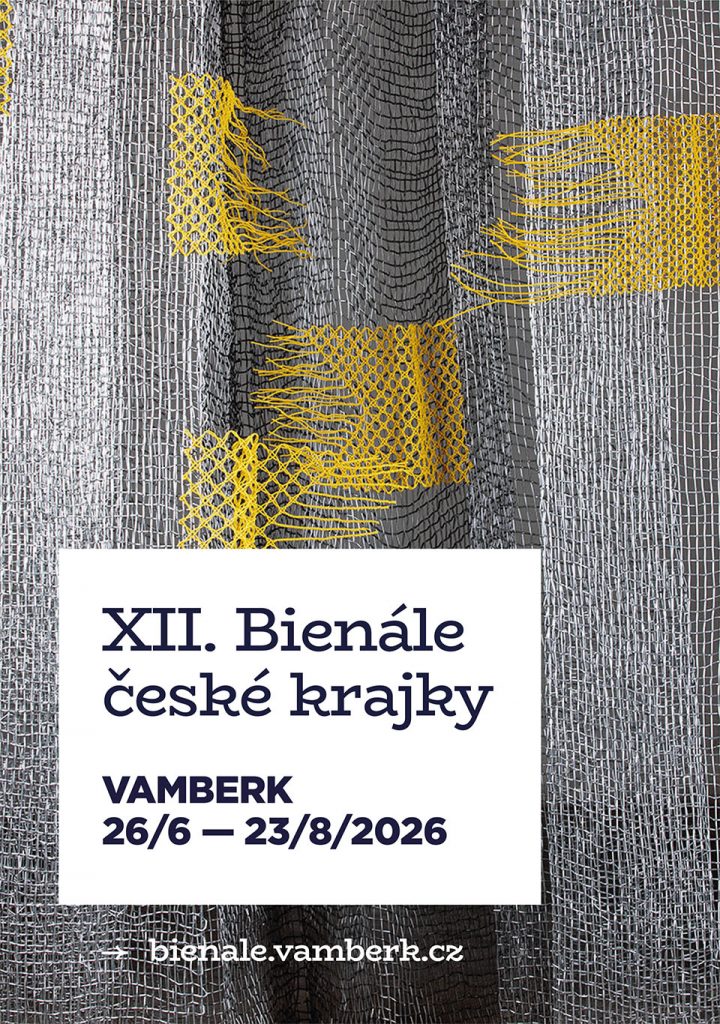 XII. Bienále české krajky Vamberk – plakát